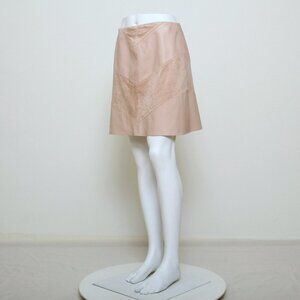 Zara Faux Suede Leather Mini Skirt